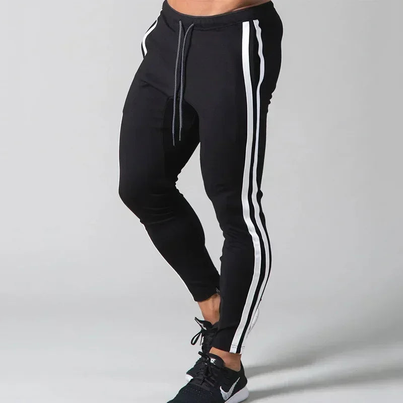 Pantaloni tuta uomo cargo nero