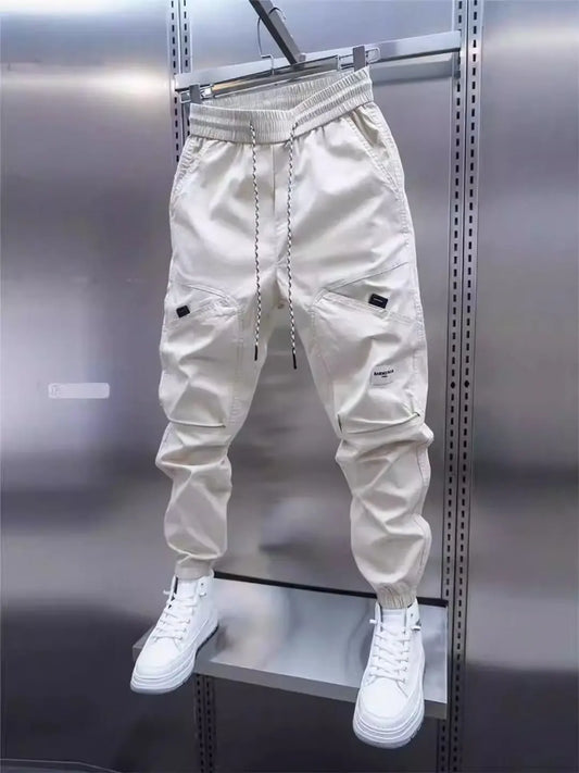Pantaloni cargo caldi bianco