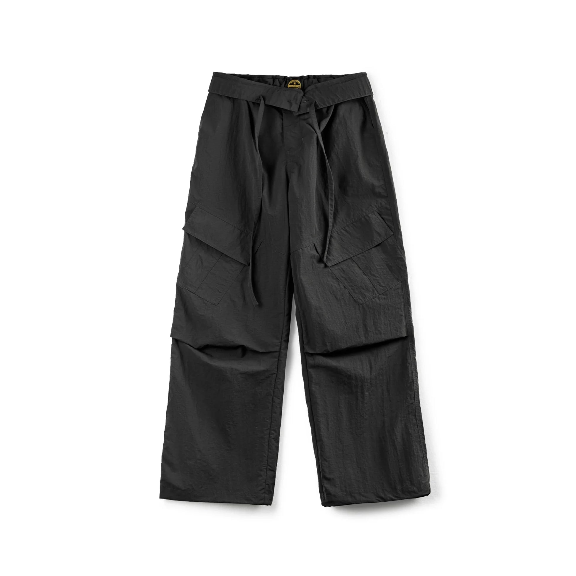 Pantaloni cargo con lacci