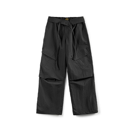 Pantaloni cargo con lacci