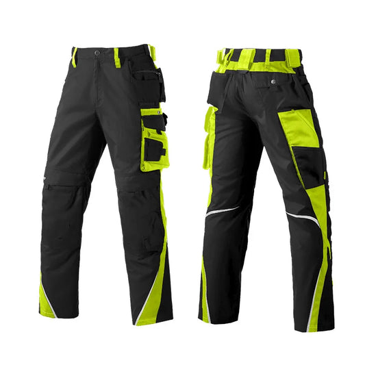Pantaloni cargo da lavoro da uomo colore nero