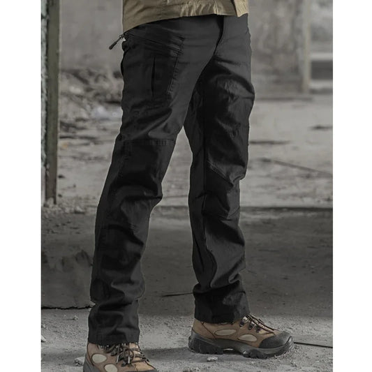 Pantaloni cargo elasticizzati
