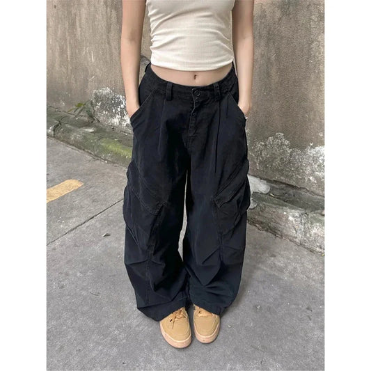 Pantaloni cargo grandi.