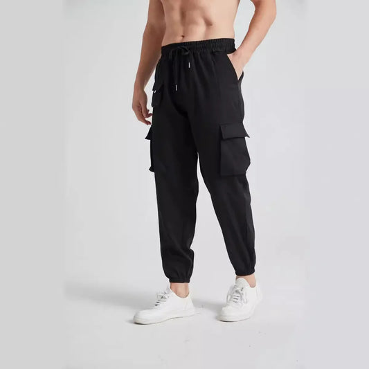 Pantaloni cargo impermeabili nero