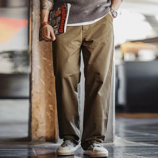 Pantaloni cargo in cotone