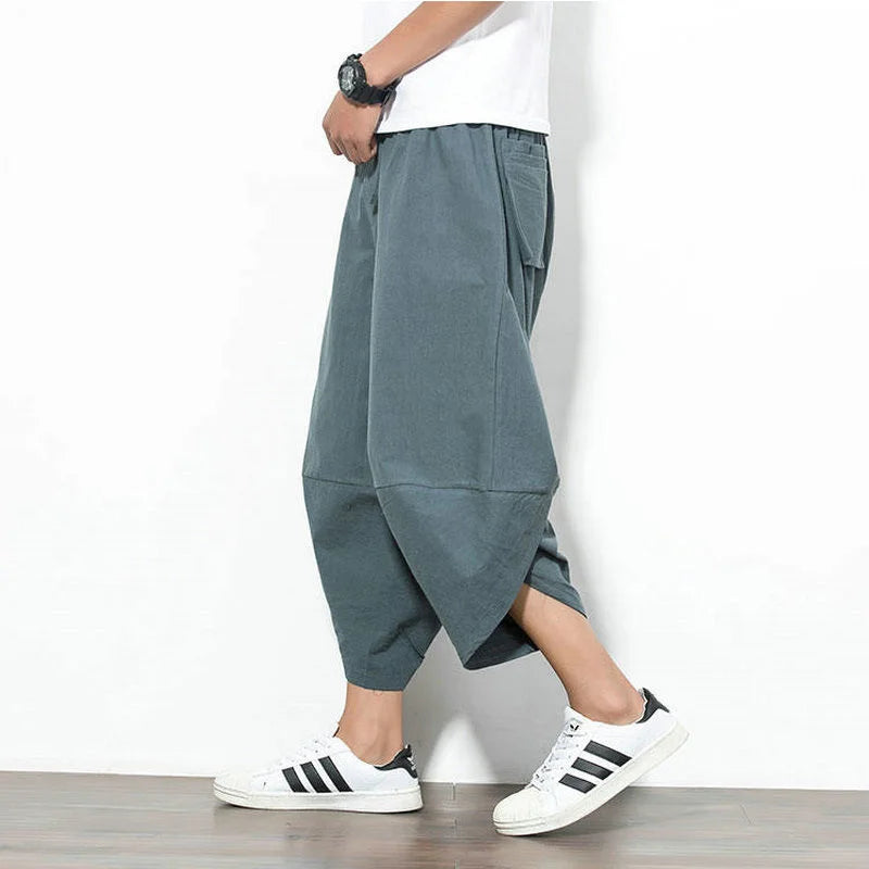 Pantaloni cargo larghi
