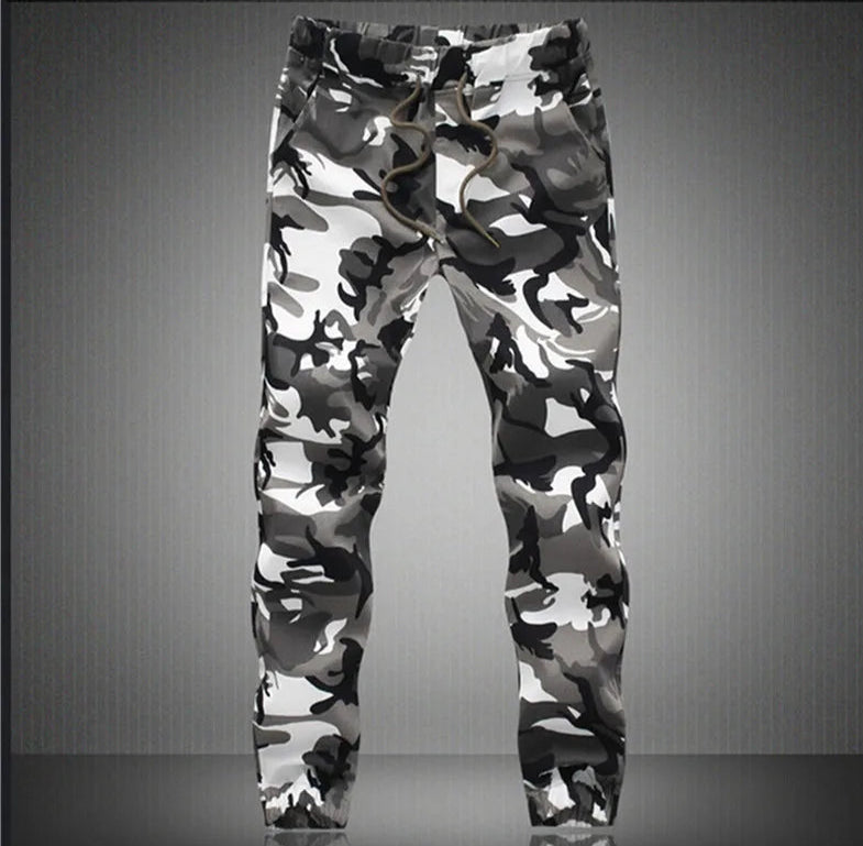 Pantaloni cargo militari da uomo