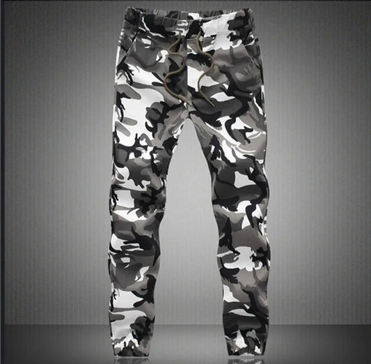 Pantaloni cargo militari da uomo