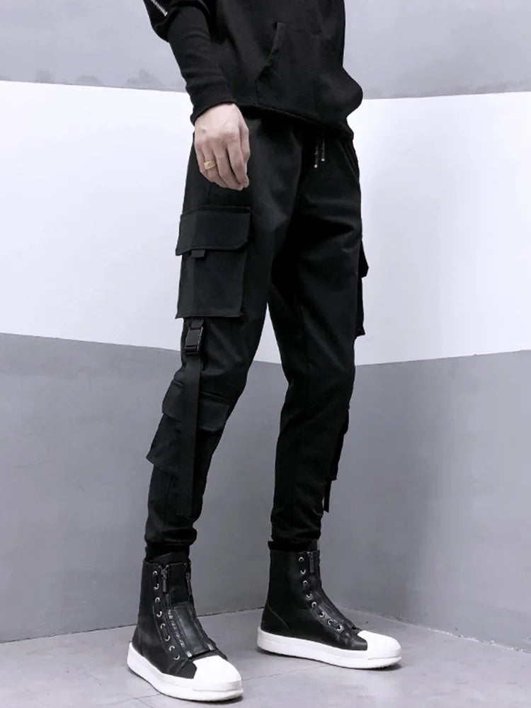 Pantaloni cargo neri