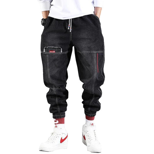 Pantaloni cargo neri corti