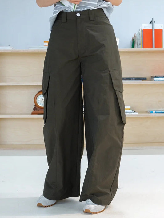 Pantaloni cargo nylon
