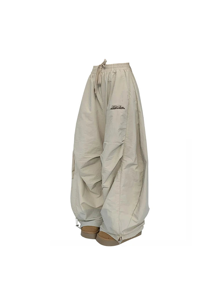 Pantaloni cargo parachute donna