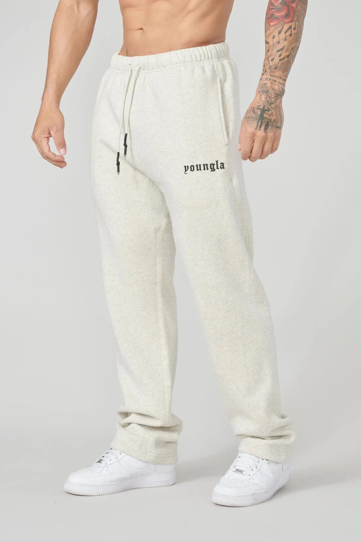 Pantaloni cargo sportivi  bianco