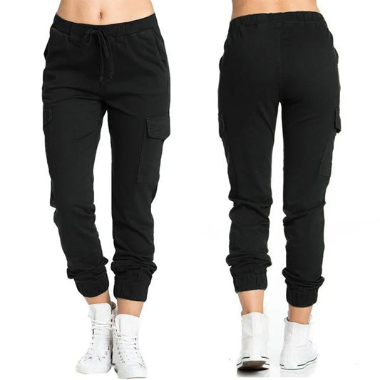 Pantaloni cargo sportivi donna