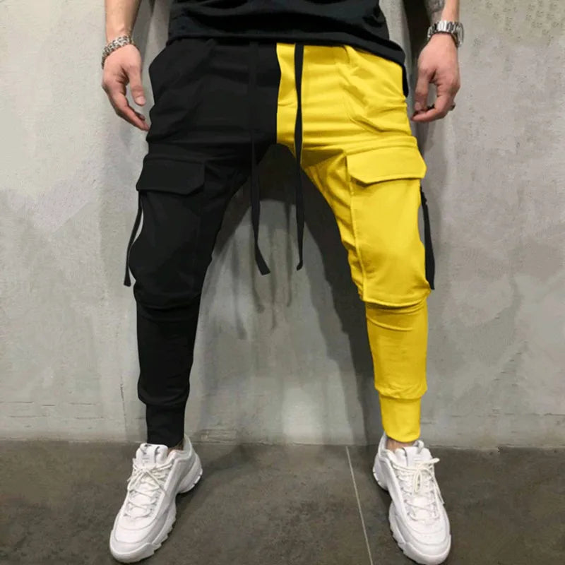 Pantaloni cargo stretti alla caviglia