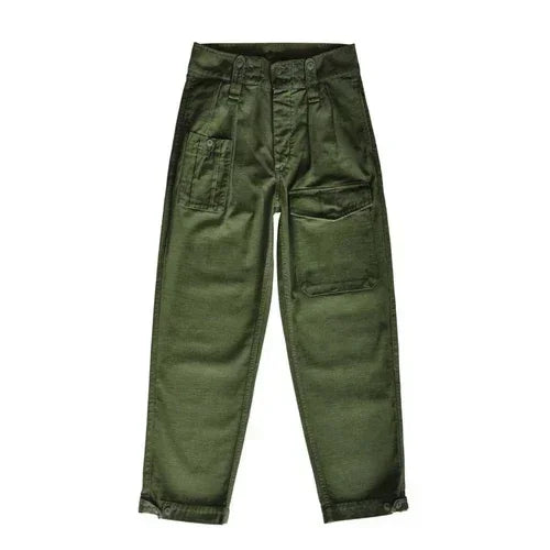 Pantaloni cargo verdi