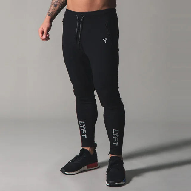 Pantaloni da jogging cargo da uomo colore nero