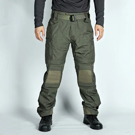 Pantaloni scout cargo grigio