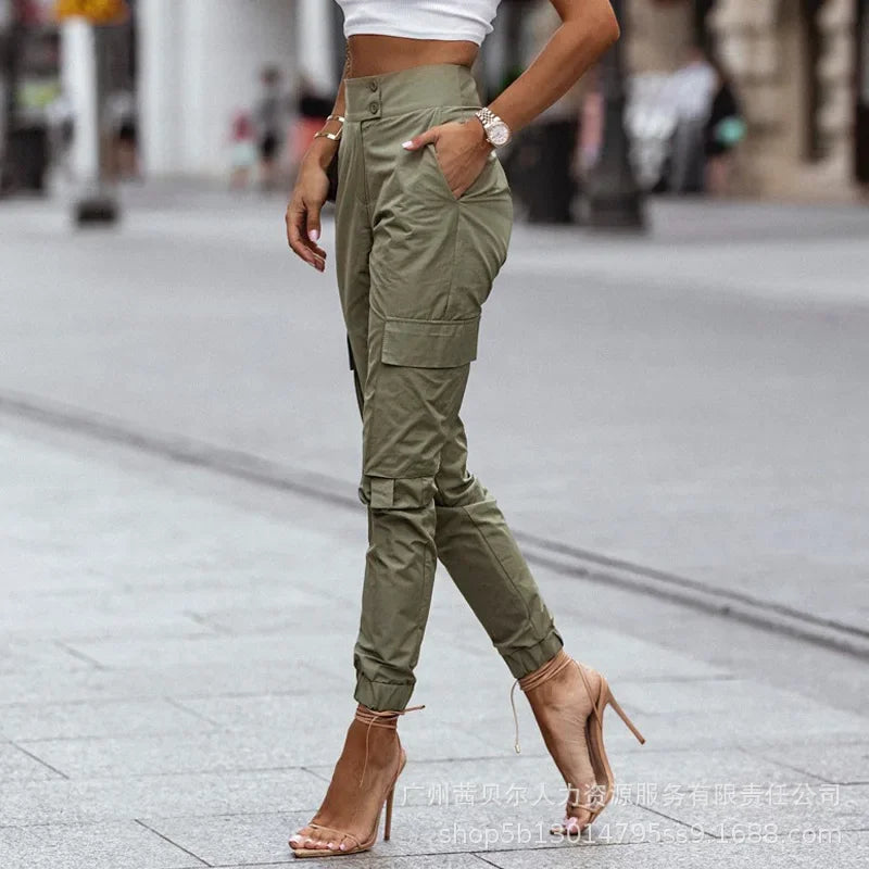 Pantaloni cargo chic da donna
