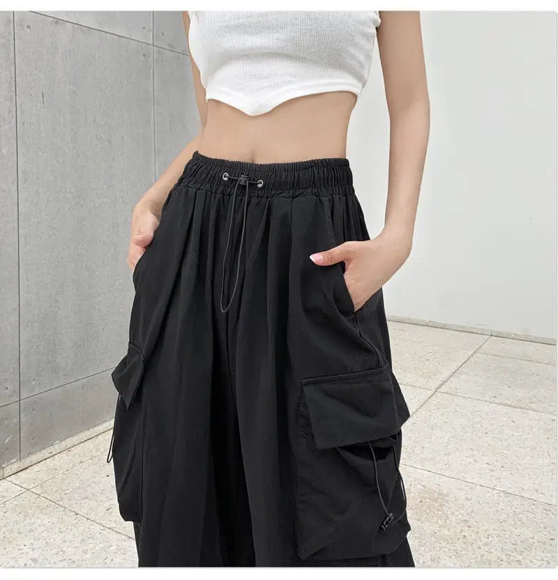 Pantaloni cargo grandi da donna
