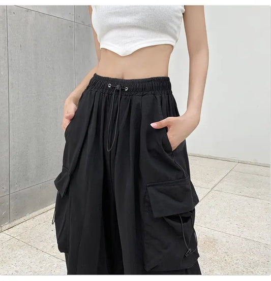 Pantaloni cargo grandi da donna