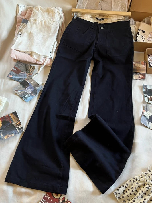 Pantaloni  cargo blu scuro