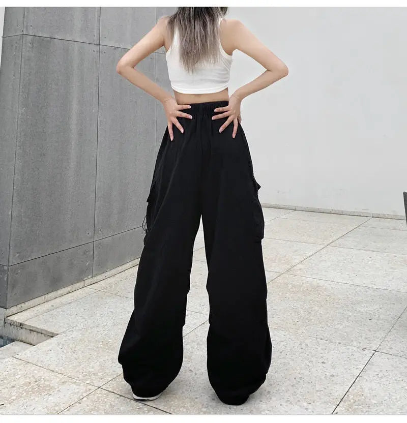 Pantaloni cargo grandi da donna